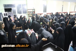 استقبال پرشور دانشجو معلمان پردیس امام خمینی (ره) گرگان از پیکر پاک ۲ شهید گمنام . 2