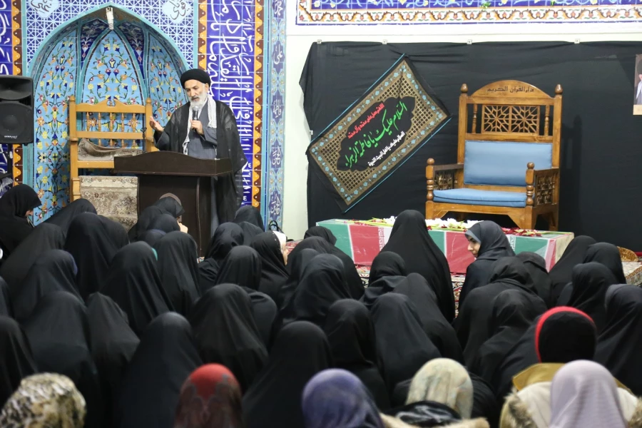 استقبال پرشور دانشجو معلمان پردیس امام خمینی (ره) گرگان از پیکر پاک ۲ شهید گمنام . 2