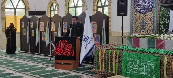 استقبال دانشجومعلمان واحد شهید بهشتی گنبد از شهید گمنام 2