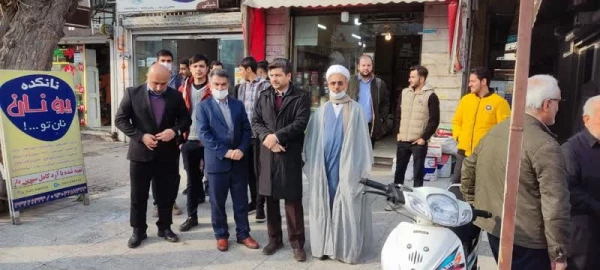 استقبال دانشجومعلمان واحد شهید بهشتی گنبد از شهید گمنام 4