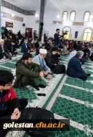 استقبال دانشجومعلمان واحد شهید بهشتی گنبد از شهید گمنام 5