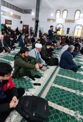 استقبال دانشجومعلمان واحد شهید بهشتی گنبد از شهید گمنام 5