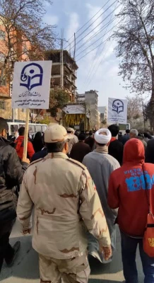 استقبال دانشجومعلمان واحد شهید بهشتی گنبد از شهید گمنام 8