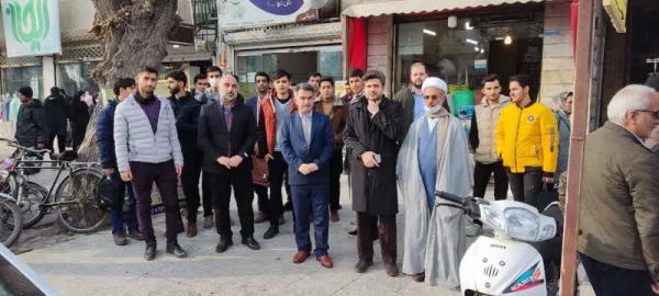 استقبال دانشجومعلمان واحد شهید بهشتی گنبد از شهید گمنام 12