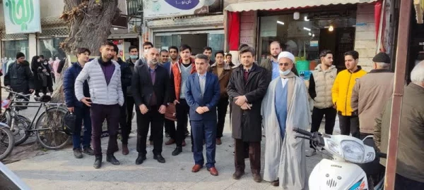 استقبال دانشجومعلمان واحد شهید بهشتی گنبد از شهید گمنام 14