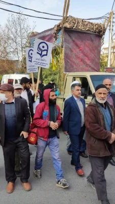 استقبال دانشجومعلمان واحد شهید بهشتی گنبد از شهید گمنام 18