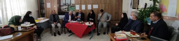 سلسله بازدید های مسئولین از کیفیت انجام کارورزی در مدارس  8