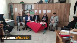 سلسله بازدید های مسئولین از کیفیت انجام کارورزی در مدارس  9