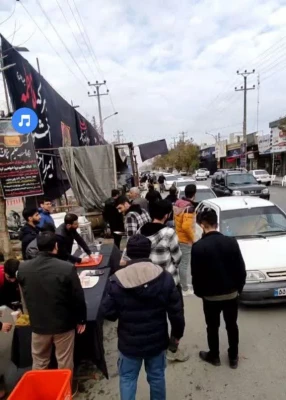 برپایی موکب فاطمی در واحد دانشگاهی شهید بهشتی گنبد کاووس  3