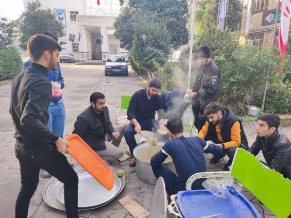 برپایی موکب فاطمی در واحد دانشگاهی شهید بهشتی گنبد کاووس  6