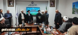 معارفه مسوول جدید دفتر نهاد نمایندگی مقام معظم رهبری در دانشگاه فرهنگیان استان گلستان 15