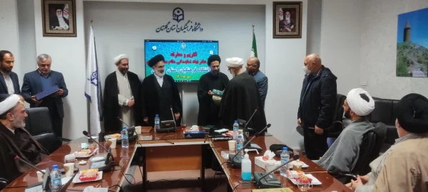 معارفه مسوول جدید دفتر نهاد نمایندگی مقام معظم رهبری در دانشگاه فرهنگیان استان گلستان 15