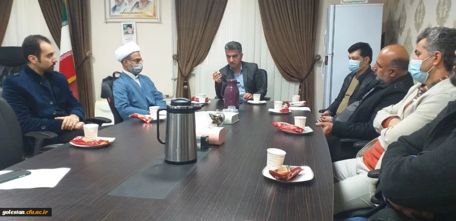 برگزاری جلسه هماهنگی برنامه های دهه فجر در واحد دانشگاهی شهید بهشتی گنبد 2