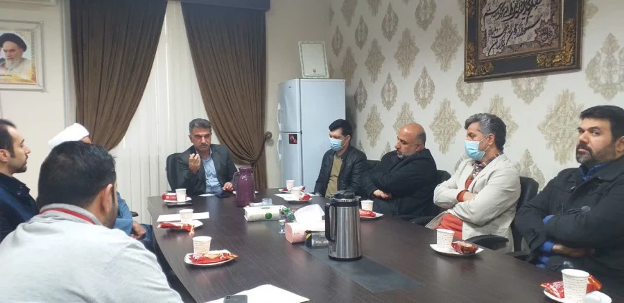 برگزاری جلسه هماهنگی برنامه های دهه فجر در واحد دانشگاهی شهید بهشتی گنبد 4