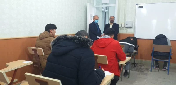 بازدید دکتر یوسفی گرجی مسئول نظارت و ارزیابی امور پردیس های استان گلستان و درویشی مسئول حراست امور پردیس های استان گلستان از واحد دانشگاهی شهید بهشتی گنبد کاووس 4