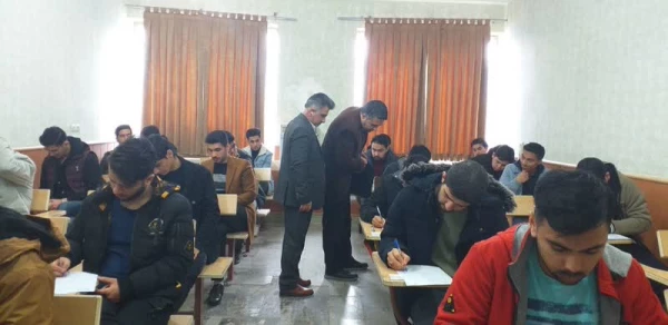 بازدید دکتر یوسفی گرجی مسئول نظارت و ارزیابی امور پردیس های استان گلستان و درویشی مسئول حراست امور پردیس های استان گلستان از واحد دانشگاهی شهید بهشتی گنبد کاووس 5