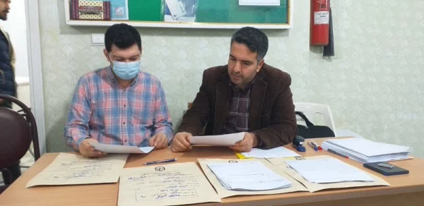 بازدید دکتر یوسفی گرجی مسئول نظارت و ارزیابی امور پردیس های استان گلستان و درویشی مسئول حراست امور پردیس های استان گلستان از واحد دانشگاهی شهید بهشتی گنبد کاووس 6