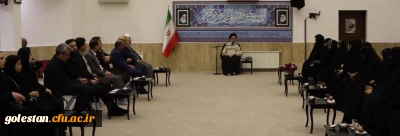 دیدار مسئولان و دانشجومعلمان دانشگاه فرهنگیان استان گلستان با نماینده ولی فقیه در استان