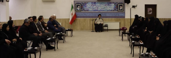 دیدار مسئولان و دانشجومعلمان دانشگاه فرهنگیان استان گلستان با نماینده ولی فقیه در استان 2