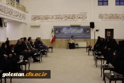 دیدار مسئولان و دانشجومعلمان دانشگاه فرهنگیان استان گلستان با نماینده ولی فقیه در استان 8
