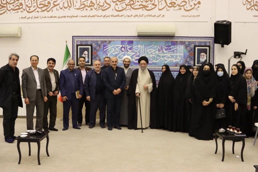 دیدار مسئولان و دانشجومعلمان دانشگاه فرهنگیان استان گلستان با نماینده ولی فقیه در استان 11