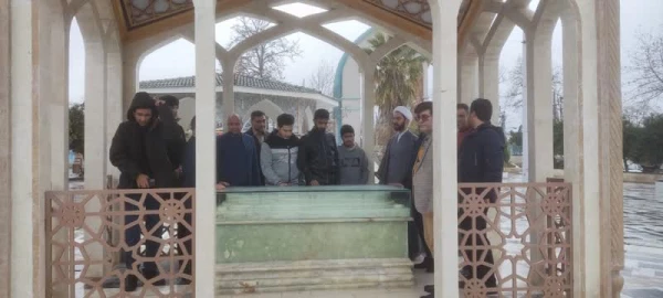 تجدید میثاق کارکنان و دانشجومعلمان دانشگاه فرهنگیان استان گلستان با شهدا 4