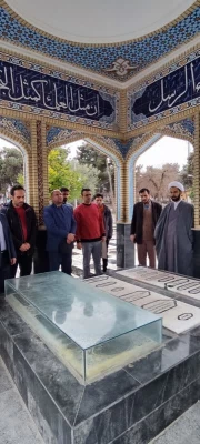 تجدید میثاق کارکنان و دانشجومعلمان دانشگاه فرهنگیان استان گلستان با شهدا 5