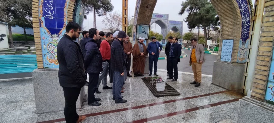 تجدید میثاق کارکنان و دانشجومعلمان دانشگاه فرهنگیان استان گلستان با شهدا 12