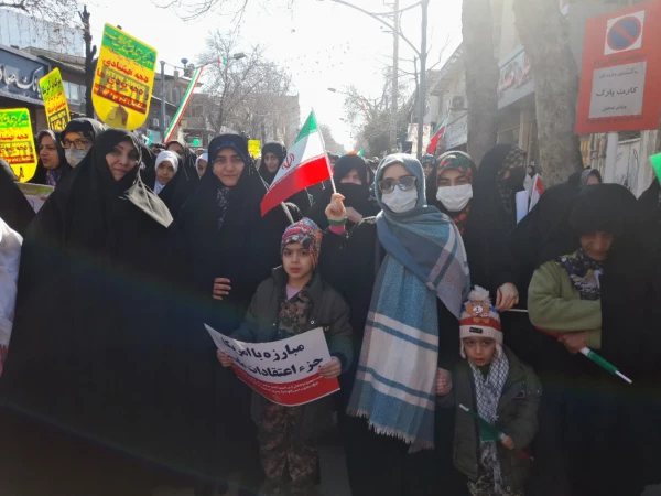 حضور گسترده و پرشور دانشگاه فرهنگیان پردیس امام خمینی (ره) گرگان در راهپیمایی یوم الله ۲۲ بهمن ماه  2
