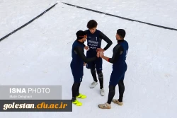 افتخار آفرینی دانشجومعلم ورزشکار گلستانی در مسابقات والیبال برفی ایران 4