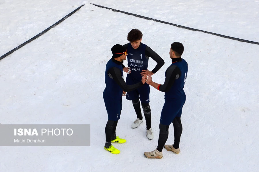 افتخار آفرینی دانشجومعلم ورزشکار گلستانی در مسابقات والیبال برفی ایران 4