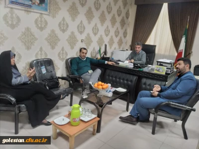 نشست سید رحمت اله میردیلمی با کارشناسان آموزش و امور دانشجویی در واحد دانشگاهی شهید بهشتی گنبدکاووس