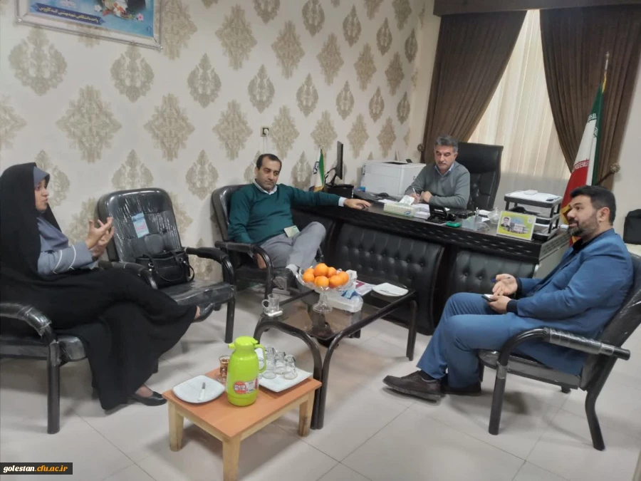 نشست سید رحمت اله میردیلمی با کارشناسان آموزش و امور دانشجویی در واحد دانشگاهی شهید بهشتی گنبدکاووس 2