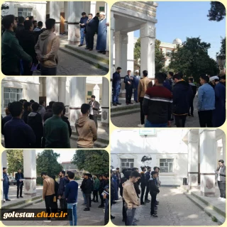 برگزاری مراسم صبحگاهی آغازین دوشنبه های فرهنگی با حضور دانشجومعلمان 