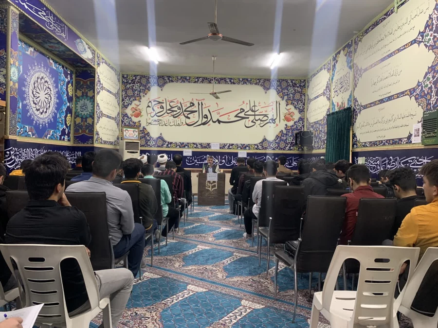 با حضور حجت الاسلام دکتر منادی مسئول دفتر نهاد رهبری در دانشگاه فرهنگیان استان گلستان برگزارشد: 5