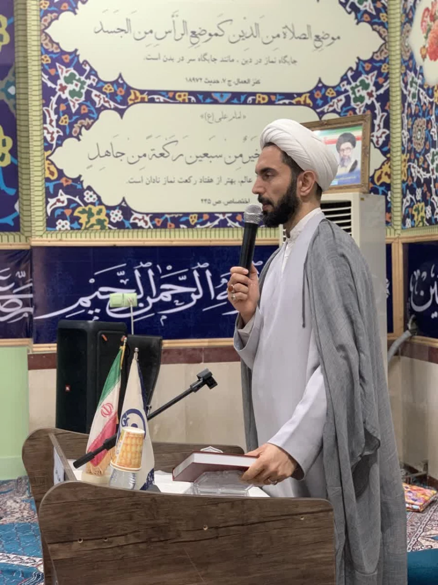 با حضور حجت الاسلام دکتر منادی مسئول دفتر نهاد رهبری در دانشگاه فرهنگیان استان گلستان برگزارشد: 7