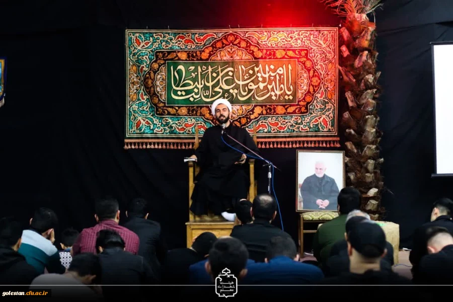 حضور دانشجومعلمان اساتید و کارکنان دانشگاه در مراسم شبهای احیاء با همت هیات دانشجویی عاشقان ولایت پردیس آیت الله خامنه ای و هیأت شهدای معلم شهرستان گرگان 2