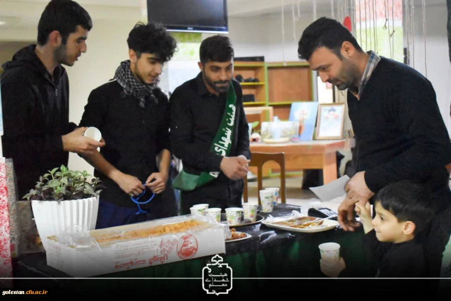 حضور دانشجومعلمان اساتید و کارکنان دانشگاه در مراسم شبهای احیاء با همت هیات دانشجویی عاشقان ولایت پردیس آیت الله خامنه ای و هیأت شهدای معلم شهرستان گرگان 4