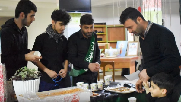 حضور دانشجومعلمان اساتید و کارکنان دانشگاه در مراسم شبهای احیاء با همت هیات دانشجویی عاشقان ولایت پردیس آیت الله خامنه ای و هیأت شهدای معلم شهرستان گرگان 4