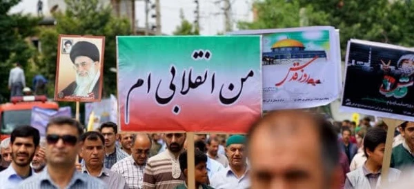 حضور دانشجومعلمان پردیس آیت الله خامنه ای در دفاع از قدس شریف 2