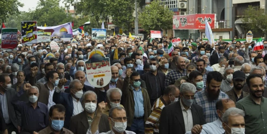 حضور دانشجومعلمان پردیس آیت الله خامنه ای در دفاع از قدس شریف 5