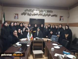 حضور سرپرست دانشگاه فرهنگیان پردیس امام خمینی (ره )گرگان در کلاس درس دانشجو معلمان به مناسبت روز مشاوره و روانشناسی