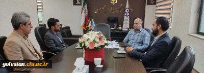بازدید ناظر فرهنگی سازمان مرکزی از فعالیت های حوزه فرهنگی دانشگاه فرهنگیان استان گلستان