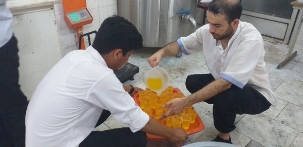 برپایی ایستگاه صلواتی در واحد دانشگاهی شهید بهشتی گنبد کاووس 3