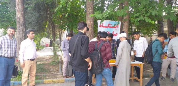 برپایی ایستگاه صلواتی در واحد دانشگاهی شهید بهشتی گنبد کاووس 5