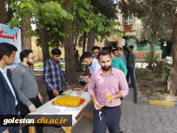 برپایی ایستگاه صلواتی در واحد دانشگاهی شهید بهشتی گنبد کاووس 8