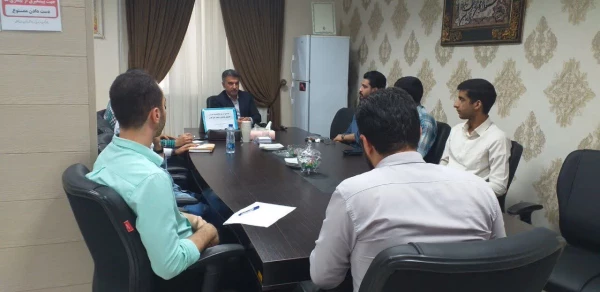 برگزاری جلسه شورای هماهنگی کانونها و انجمن های علمی با سید رحمت اله میر دیلمی سرپرست واحد دانشگاهی شهید بهشتی گنبدکاووس 4