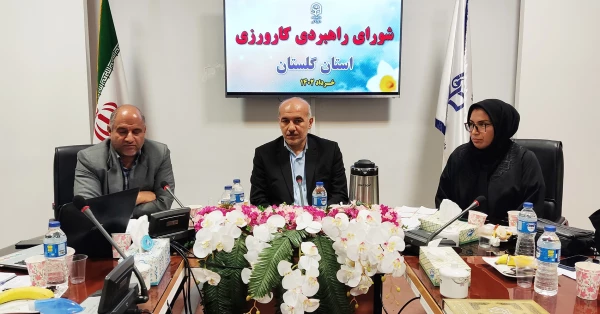 جلسه شورای راهبردی کارورزی استان با حضور مدیرکل آموزش و پرورش گلستان برگزار شد 3