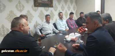 نشست عیسی پایین محلی معاون هماهنگی دانشگاه فرهنگیان استان گلستان با کارکنان واحد دانشگاهی شهید بهشتی گنبدکاووس