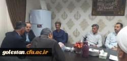 نشست عیسی پایین محلی معاون هماهنگی دانشگاه فرهنگیان استان گلستان با کارکنان واحد دانشگاهی شهید بهشتی گنبدکاووس 3